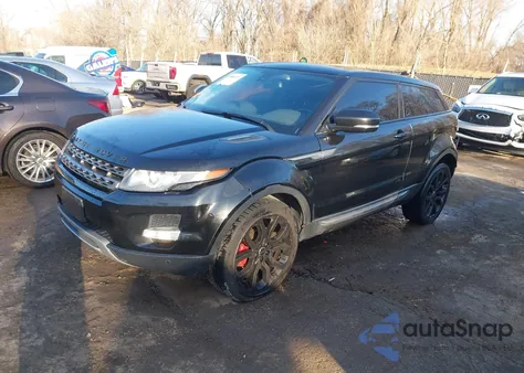 2012 Land Rover Range Rover Evoque Pure Plus z USA, uszkodzony, nr VIN SALVP1BG0CH644114